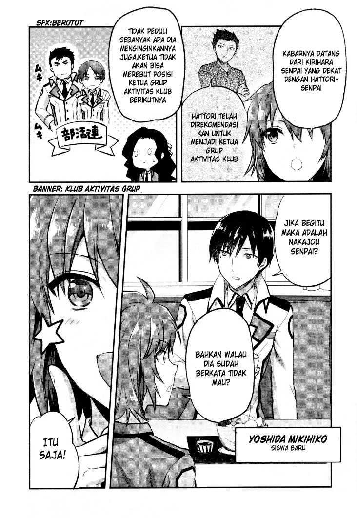 Mahouka Koukou no Rettousei – Kaichou Senkyo-hen Chapter 2 Gambar 5