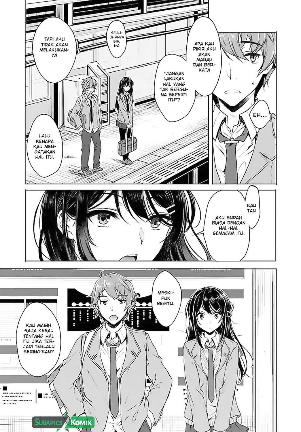 Seishun Buta Yarou wa Bunny Girl-senpai no Yume wo Minai Chapter 2 Gambar 7