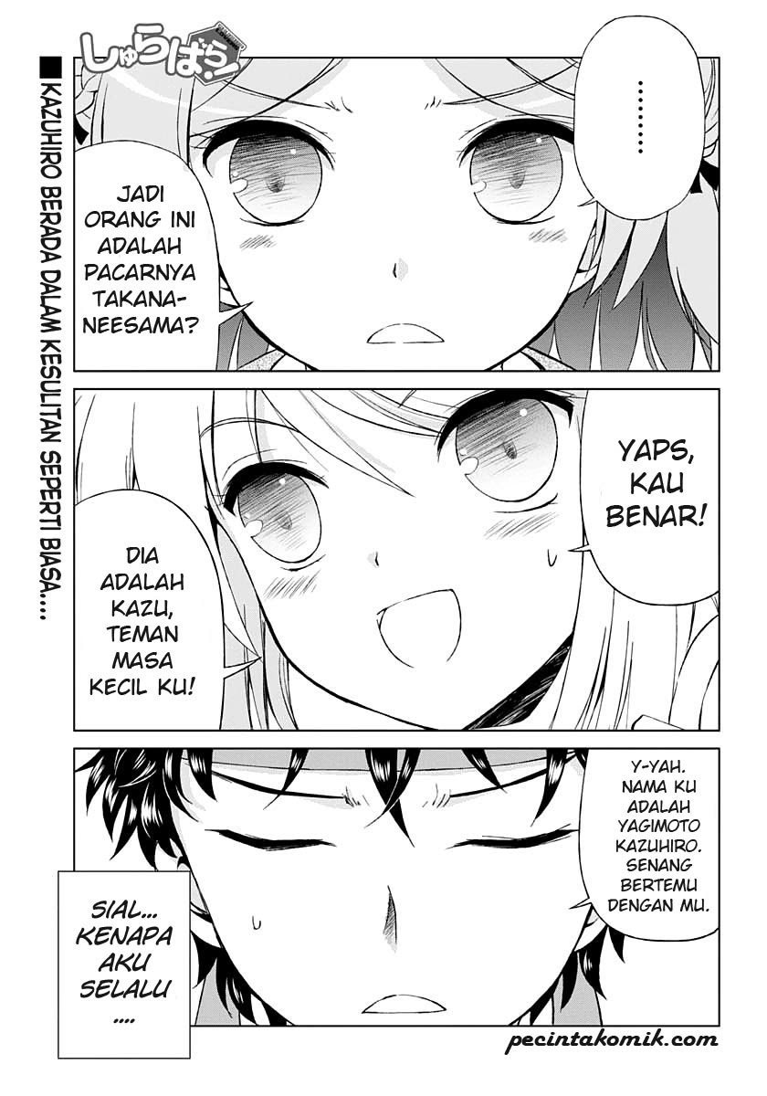 Baca Manga Shurabara! Chapter 3 Gambar 2