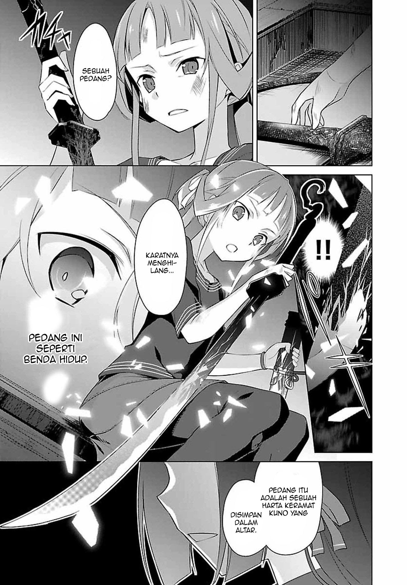 Nogi Wakaba wa Yuusha de Aru Chapter 1 Gambar 24