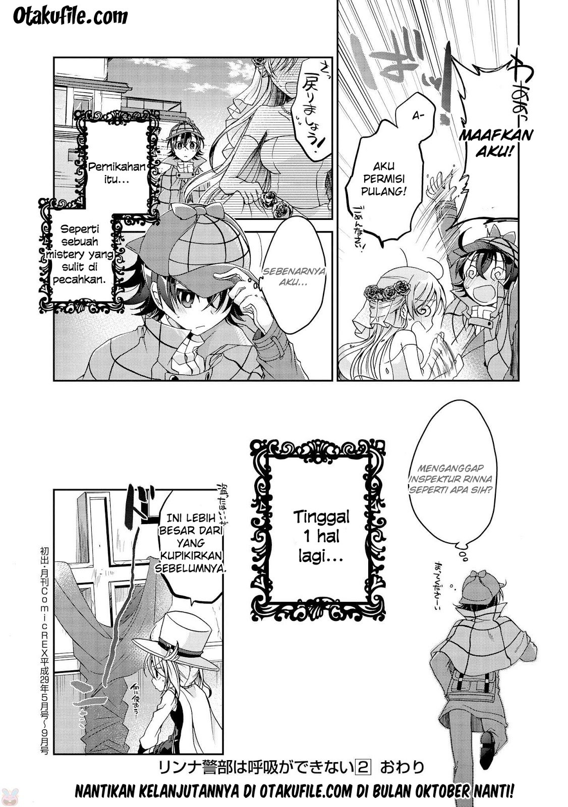 Rinna Keibu wa Iki ga dekinai Chapter 10 Gambar 34