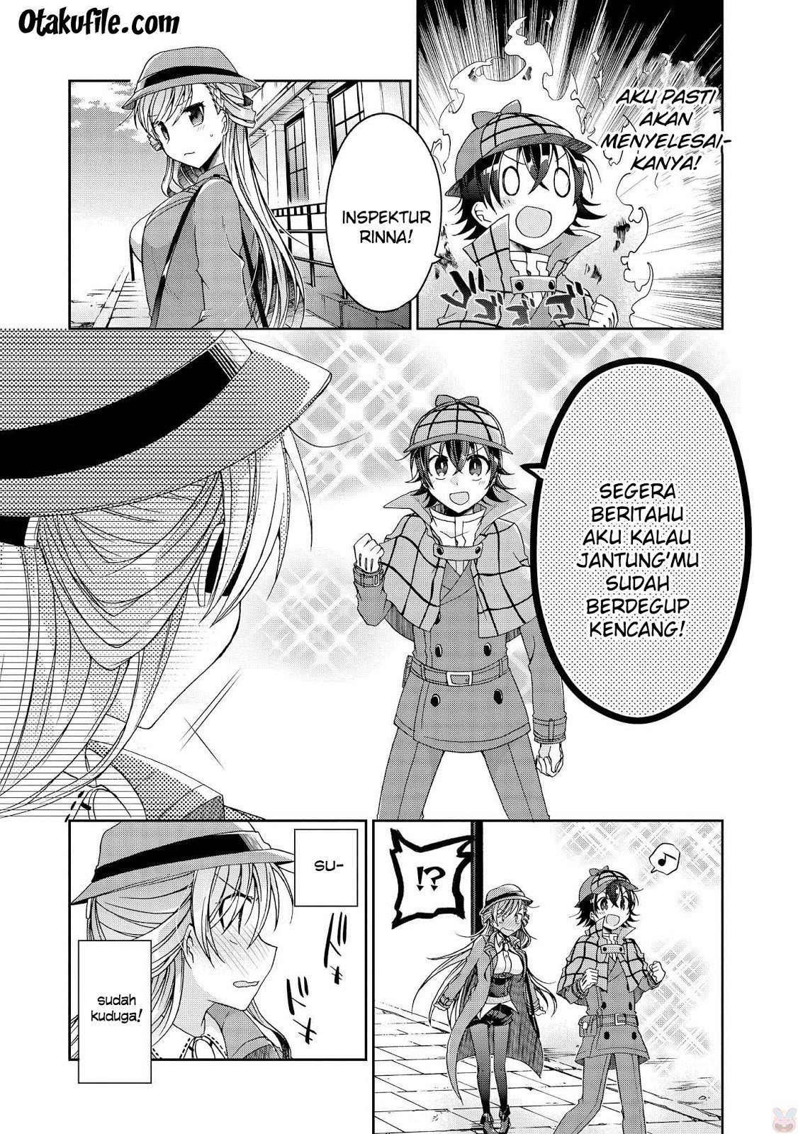 Rinna Keibu wa Iki ga dekinai Chapter 8 Gambar 10