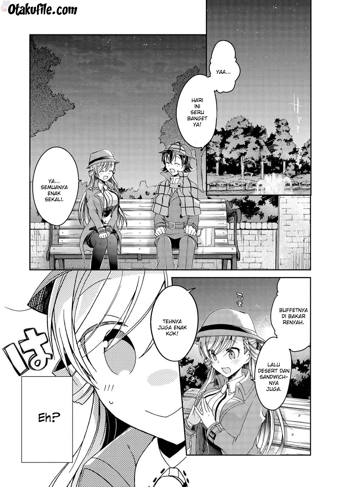 Rinna Keibu wa Iki ga dekinai Chapter 8 Gambar 24