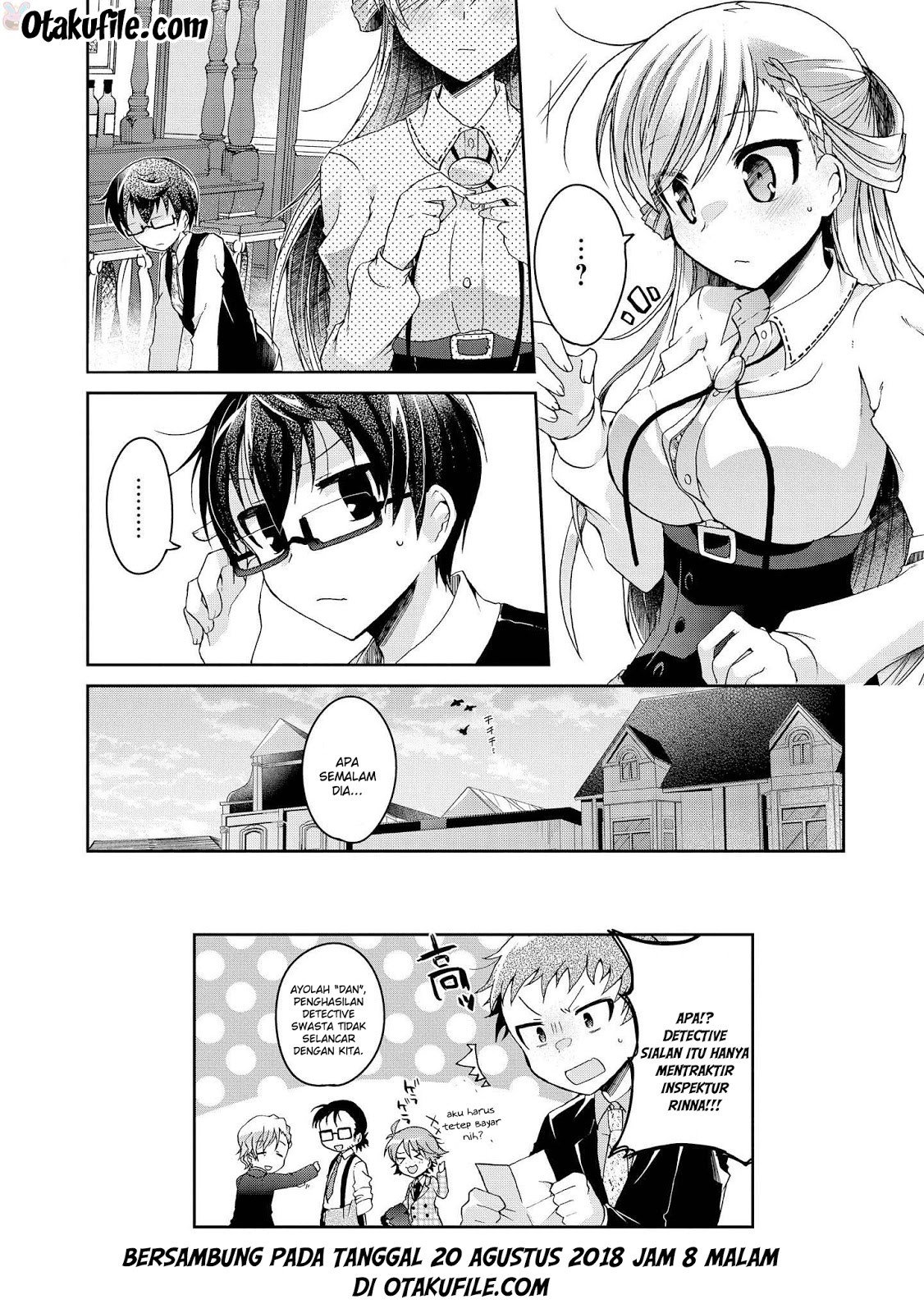 Rinna Keibu wa Iki ga dekinai Chapter 6 Gambar 34