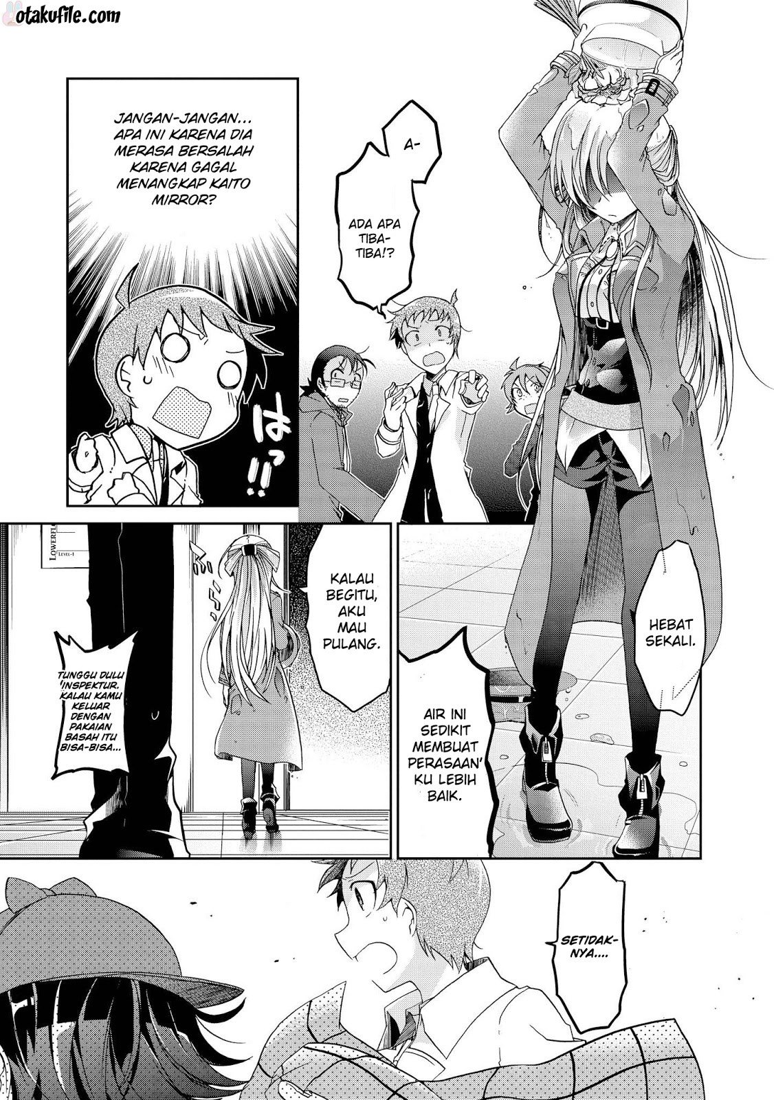 Rinna Keibu wa Iki ga dekinai Chapter 4 Gambar 37