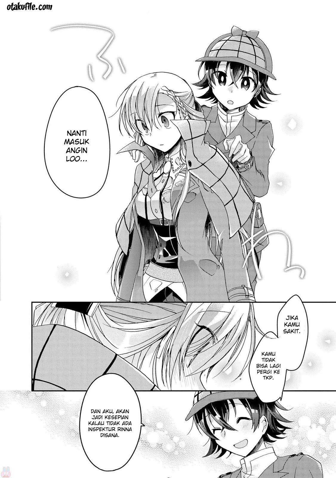 Rinna Keibu wa Iki ga dekinai Chapter 4 Gambar 38