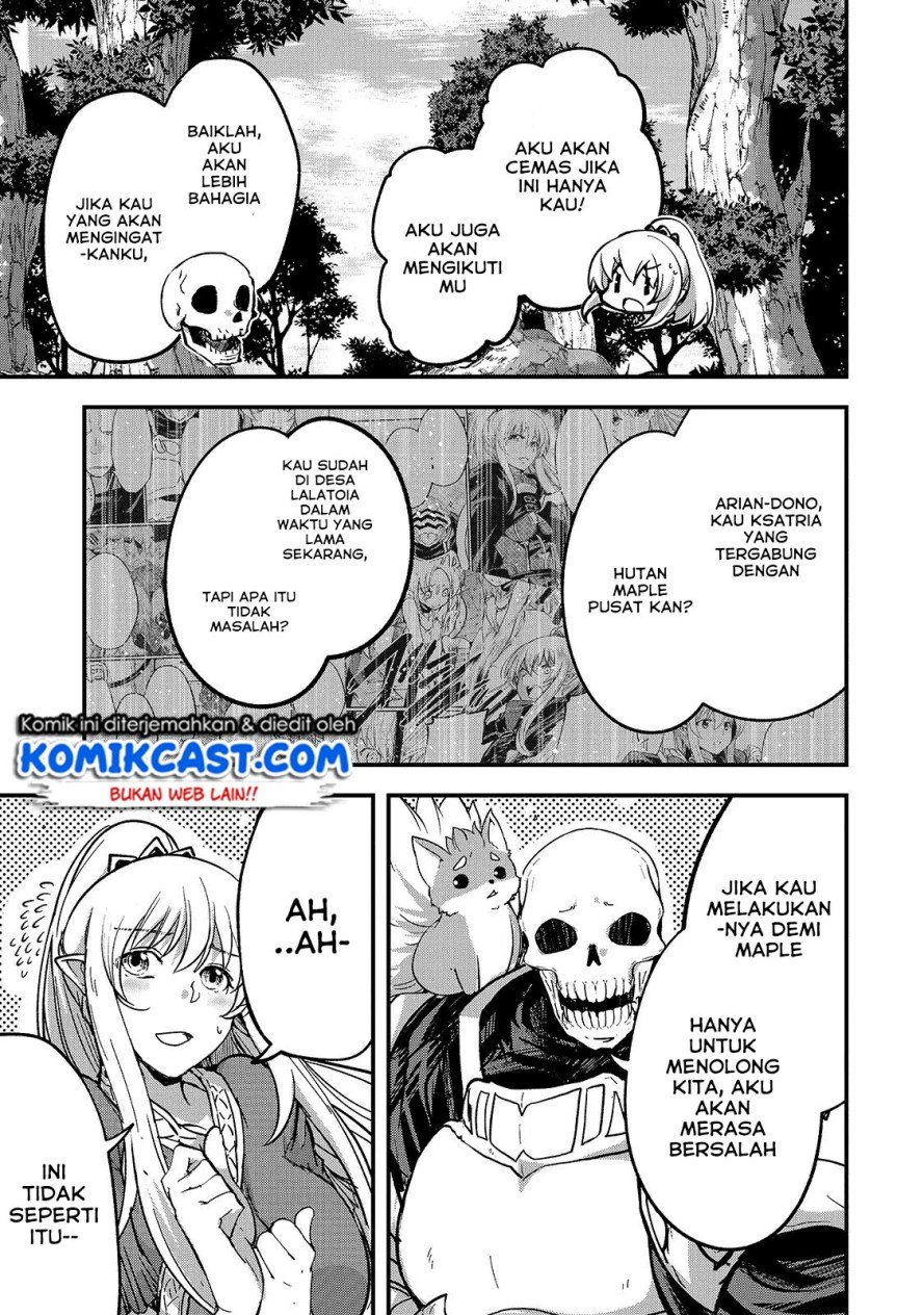 Gaikotsu Kishi-sama, Tadaima Isekai e Odekake-chuu Chapter 34 Gambar 18