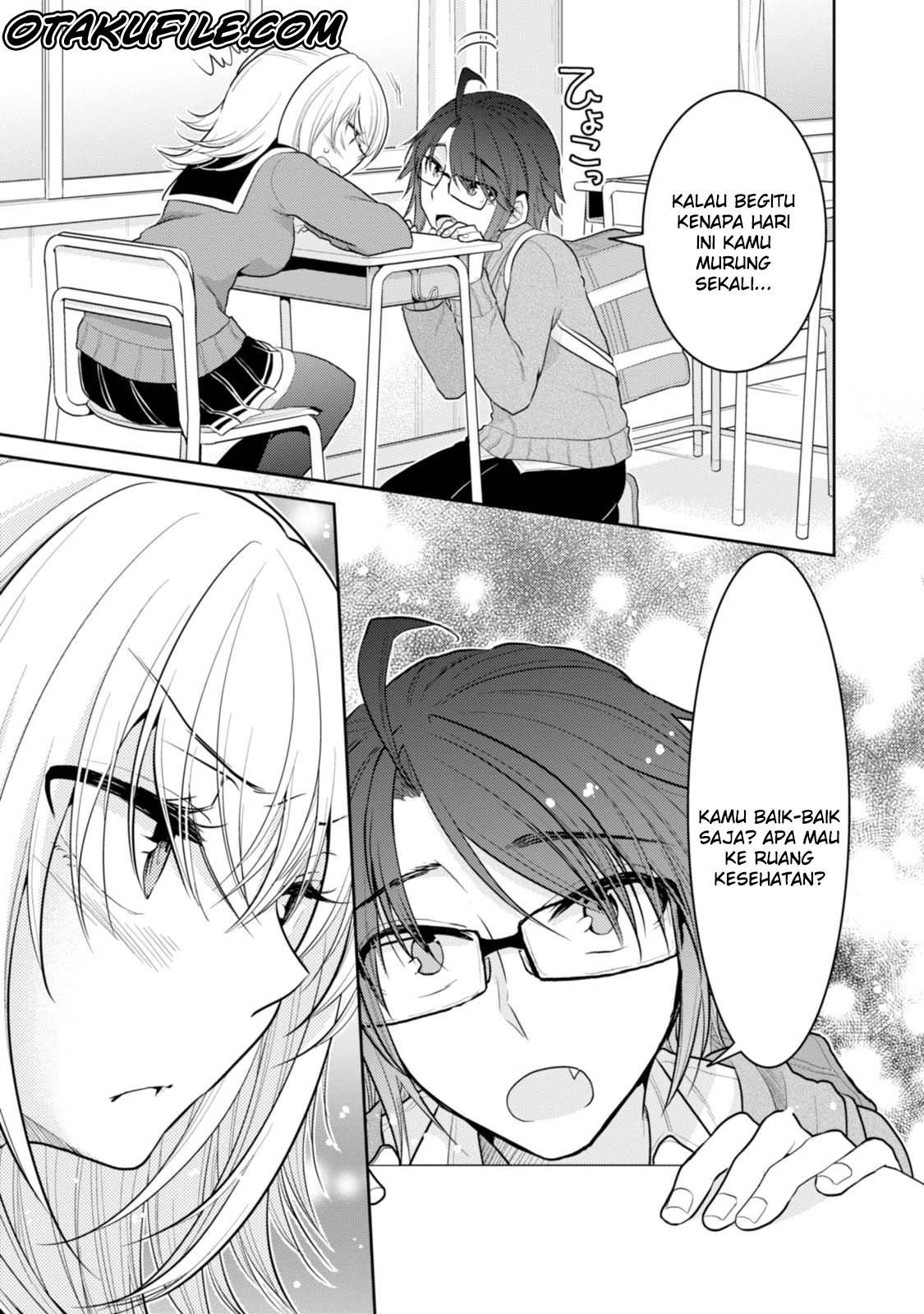 Ore ga Fujoshi de Aitsu ga Yuri-ota de Chapter 19 Gambar 27