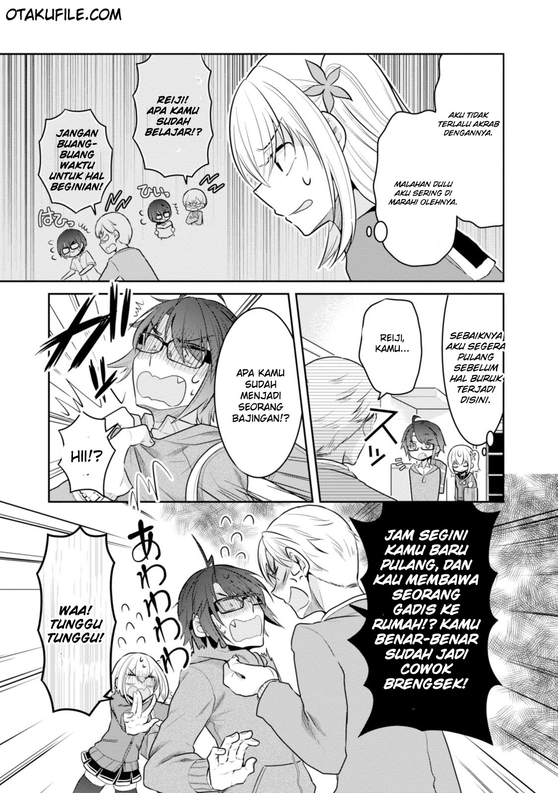 Ore ga Fujoshi de Aitsu ga Yuri-ota de Chapter 15 Gambar 8