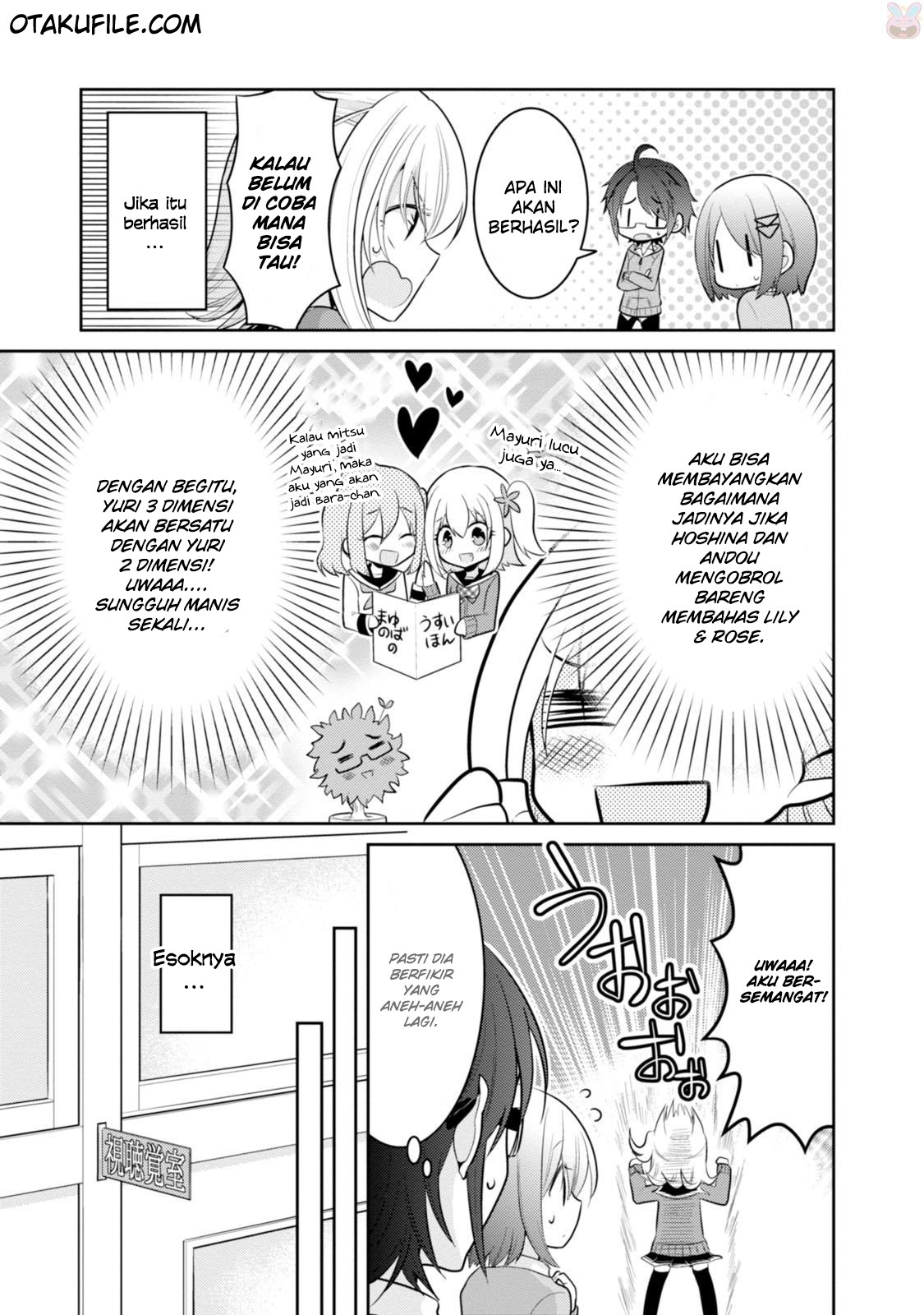 Ore ga Fujoshi de Aitsu ga Yuri-ota de Chapter 14 Gambar 12