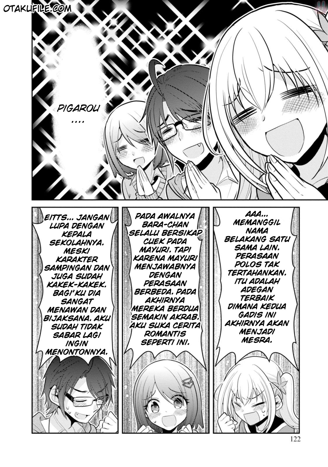 Ore ga Fujoshi de Aitsu ga Yuri-ota de Chapter 14 Gambar 19