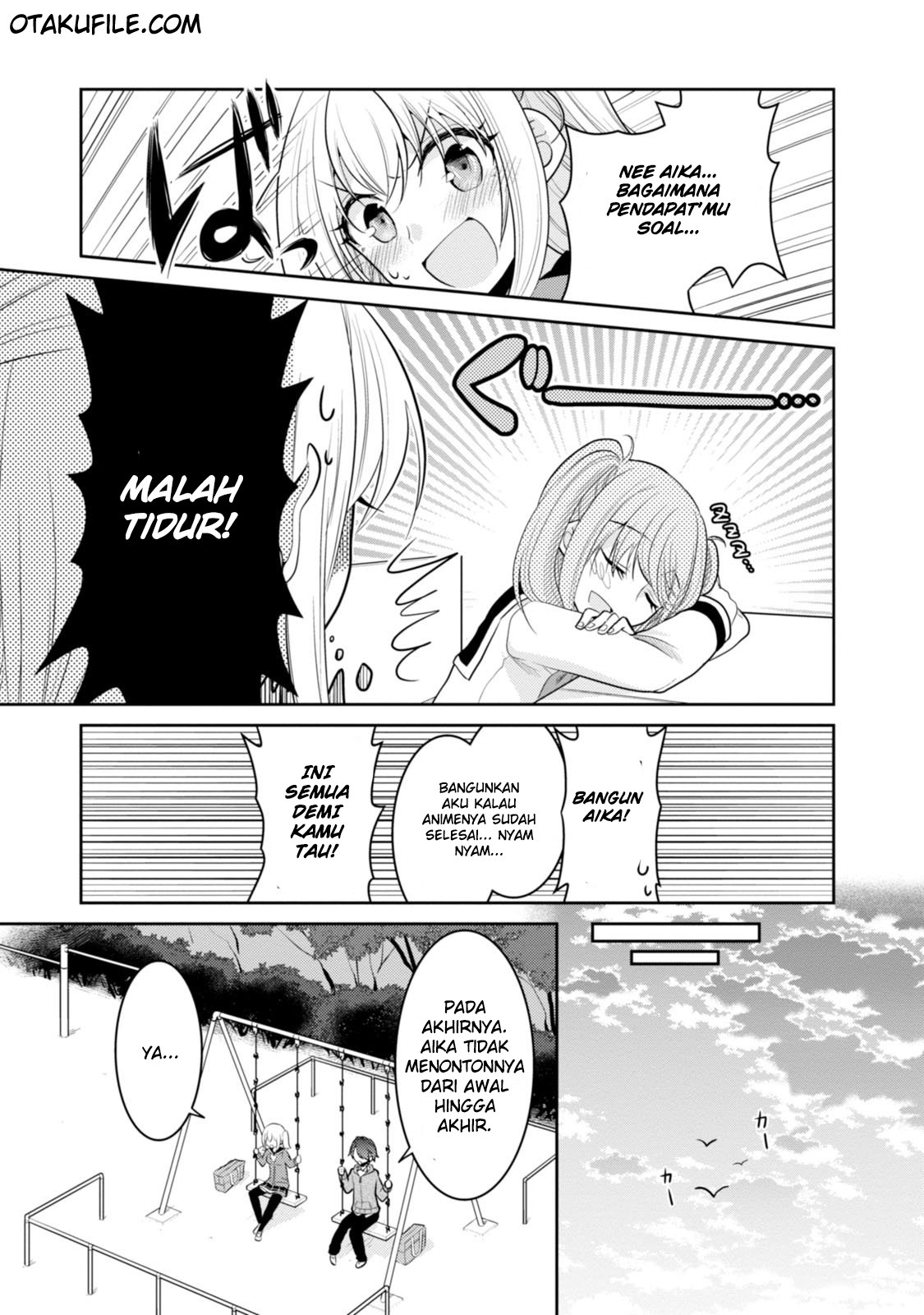 Ore ga Fujoshi de Aitsu ga Yuri-ota de Chapter 14 Gambar 20