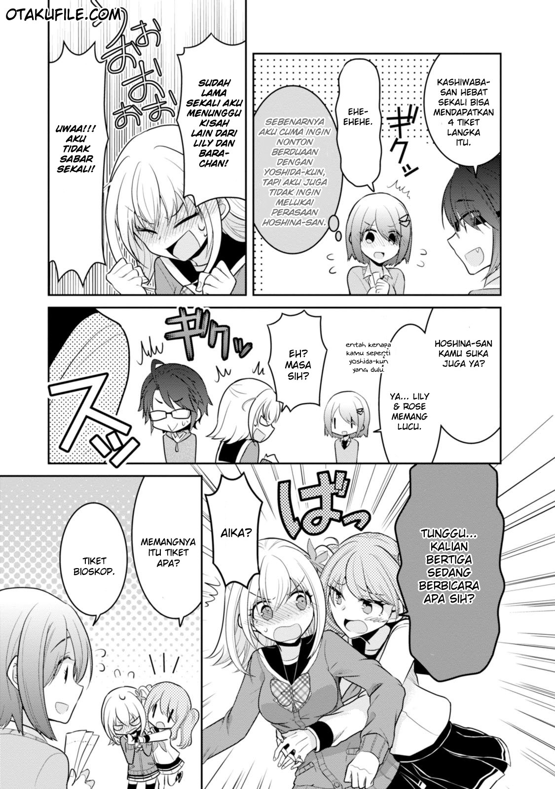 Ore ga Fujoshi de Aitsu ga Yuri-ota de Chapter 14 Gambar 8