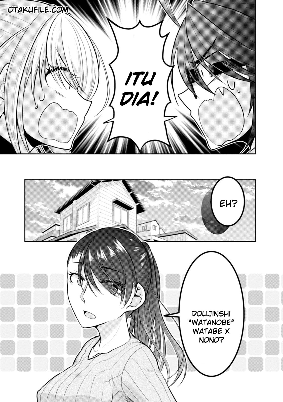 Ore ga Fujoshi de Aitsu ga Yuri-ota de Chapter 13 Gambar 23