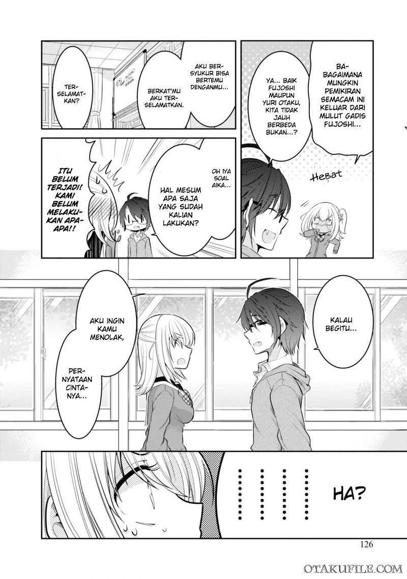 Ore ga Fujoshi de Aitsu ga Yuri-ota de Chapter 4 Gambar 21