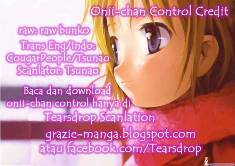 Baca Komik Oniichan Control Chapter 12 Gambar 1