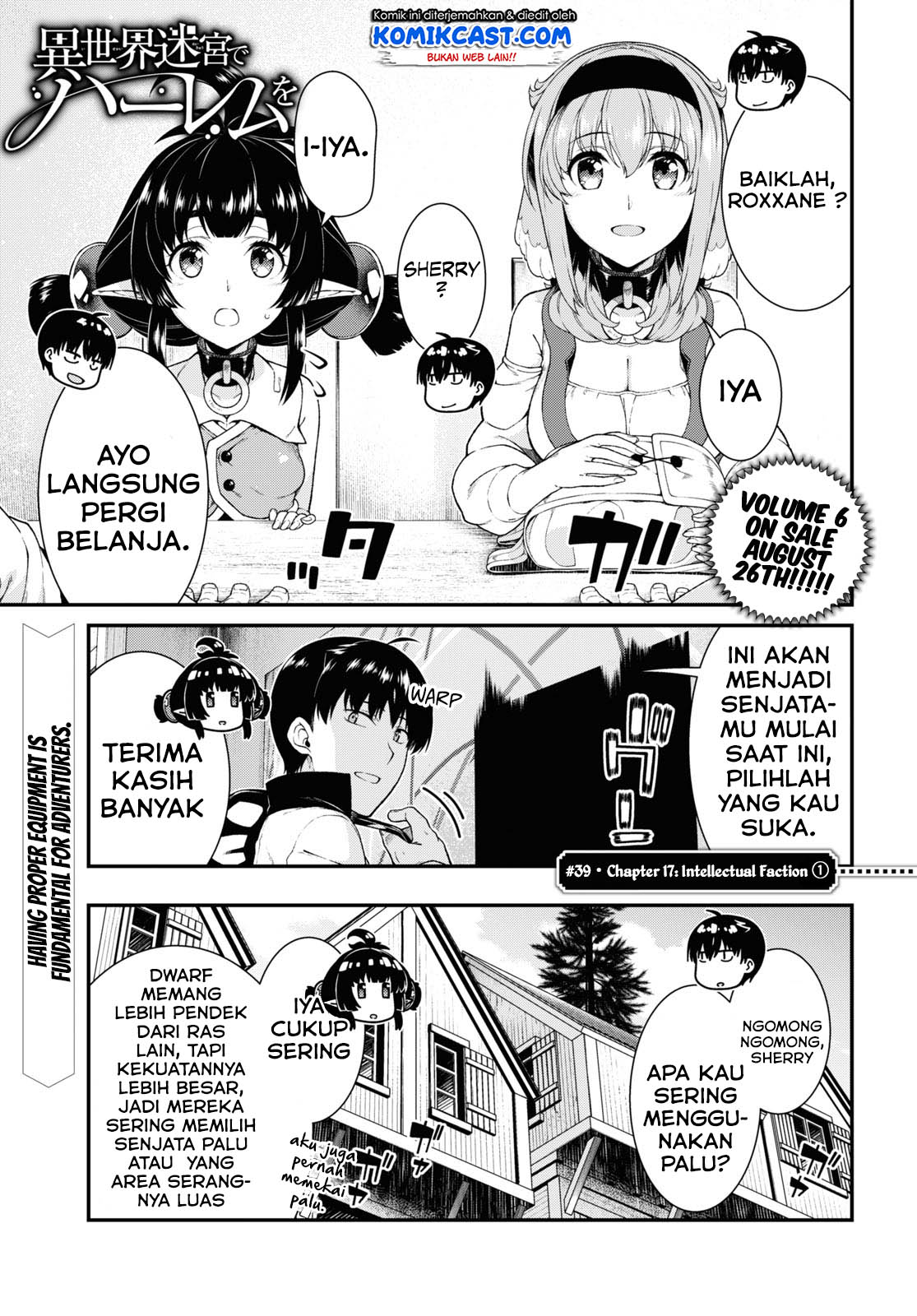 Baca Manga Isekai Meikyuu de Harem wo Chapter 39 Gambar 2