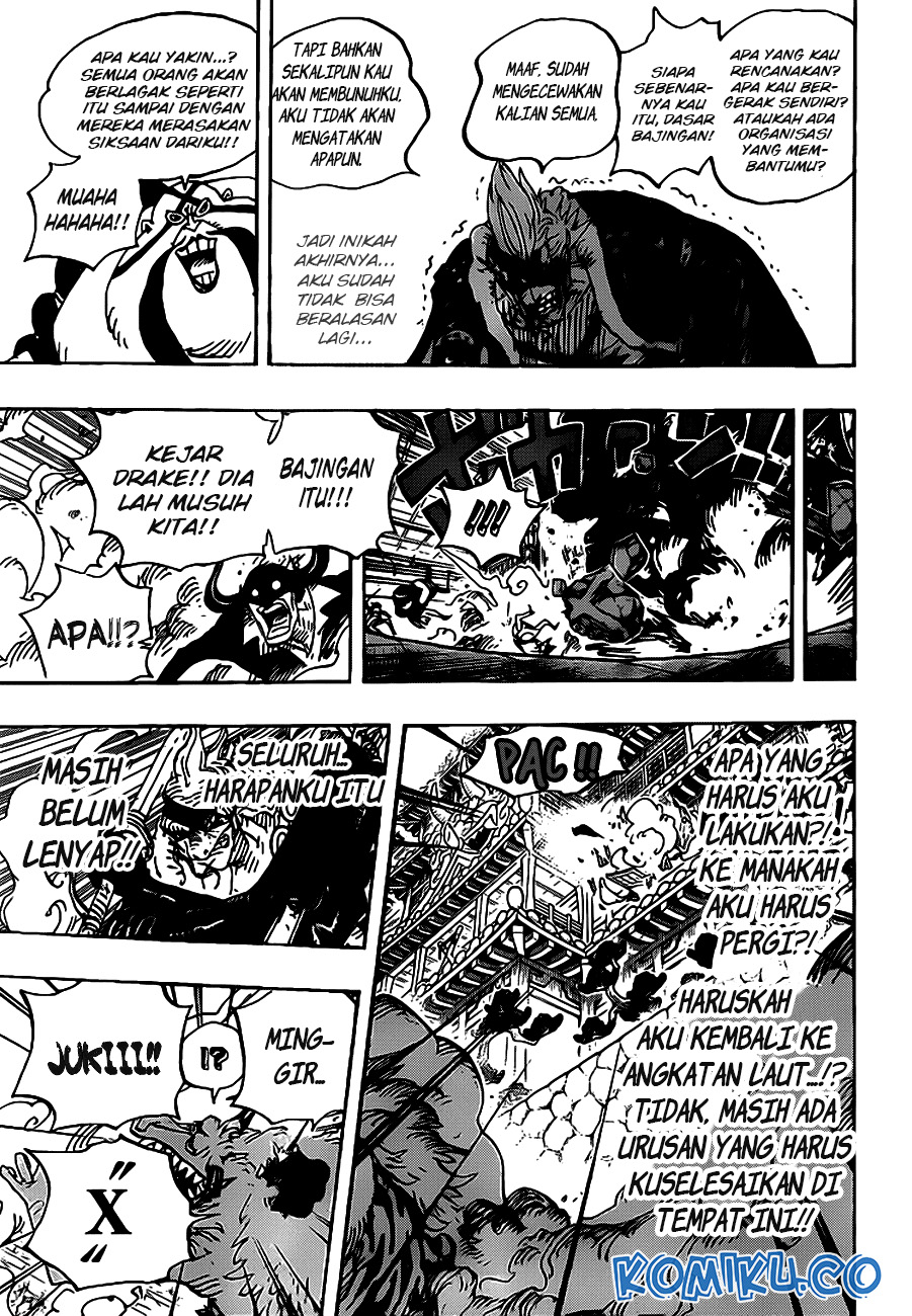 One Piece Chapter 990 Gambar 16