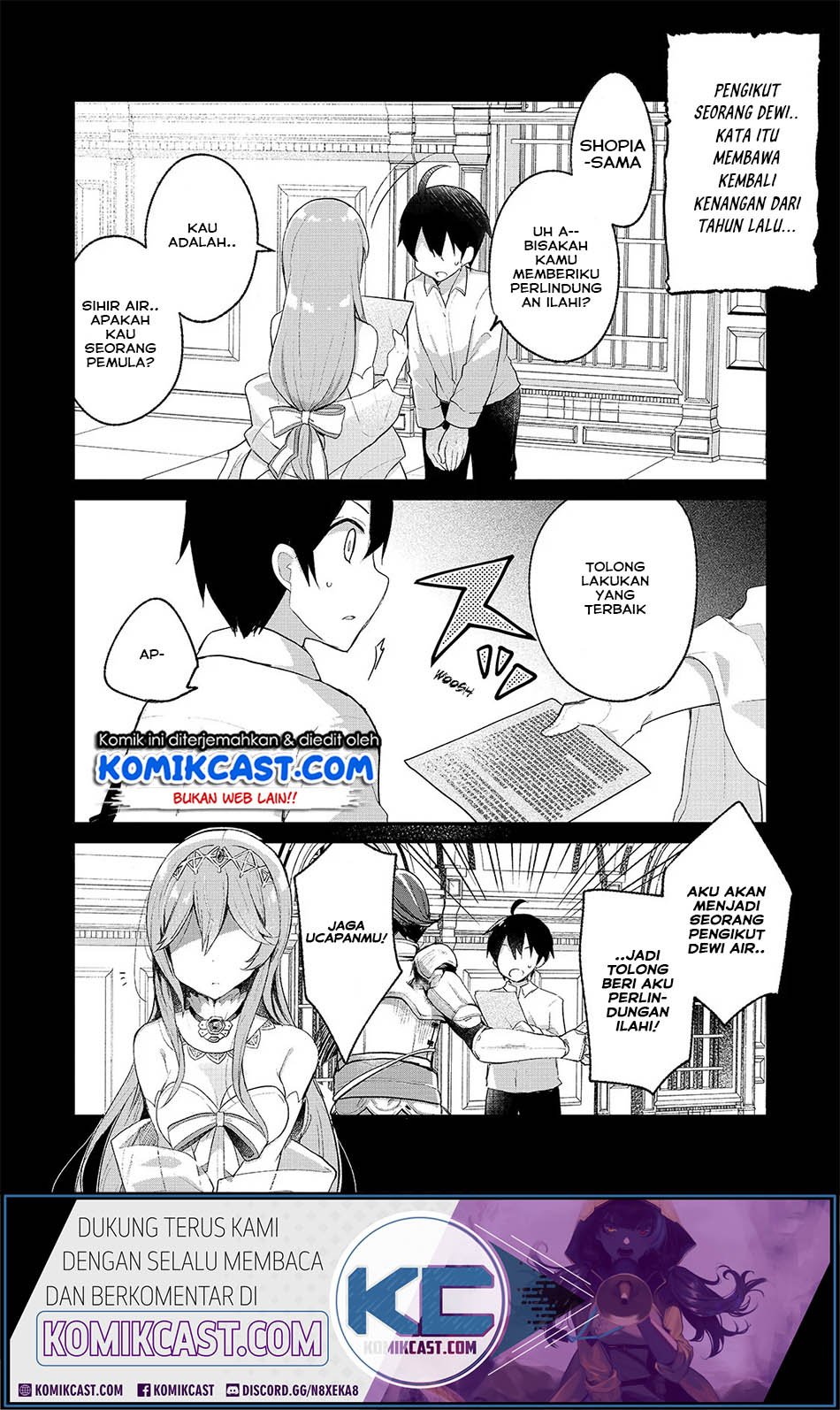 Baca Manga Shinja Zero no Megami-sama to Hajimeru Isekai Kouryaku Chapter 2 Gambar 2