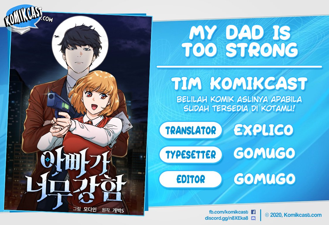 Baca Komik My Dad Is Too Strong Chapter 17 Gambar 1