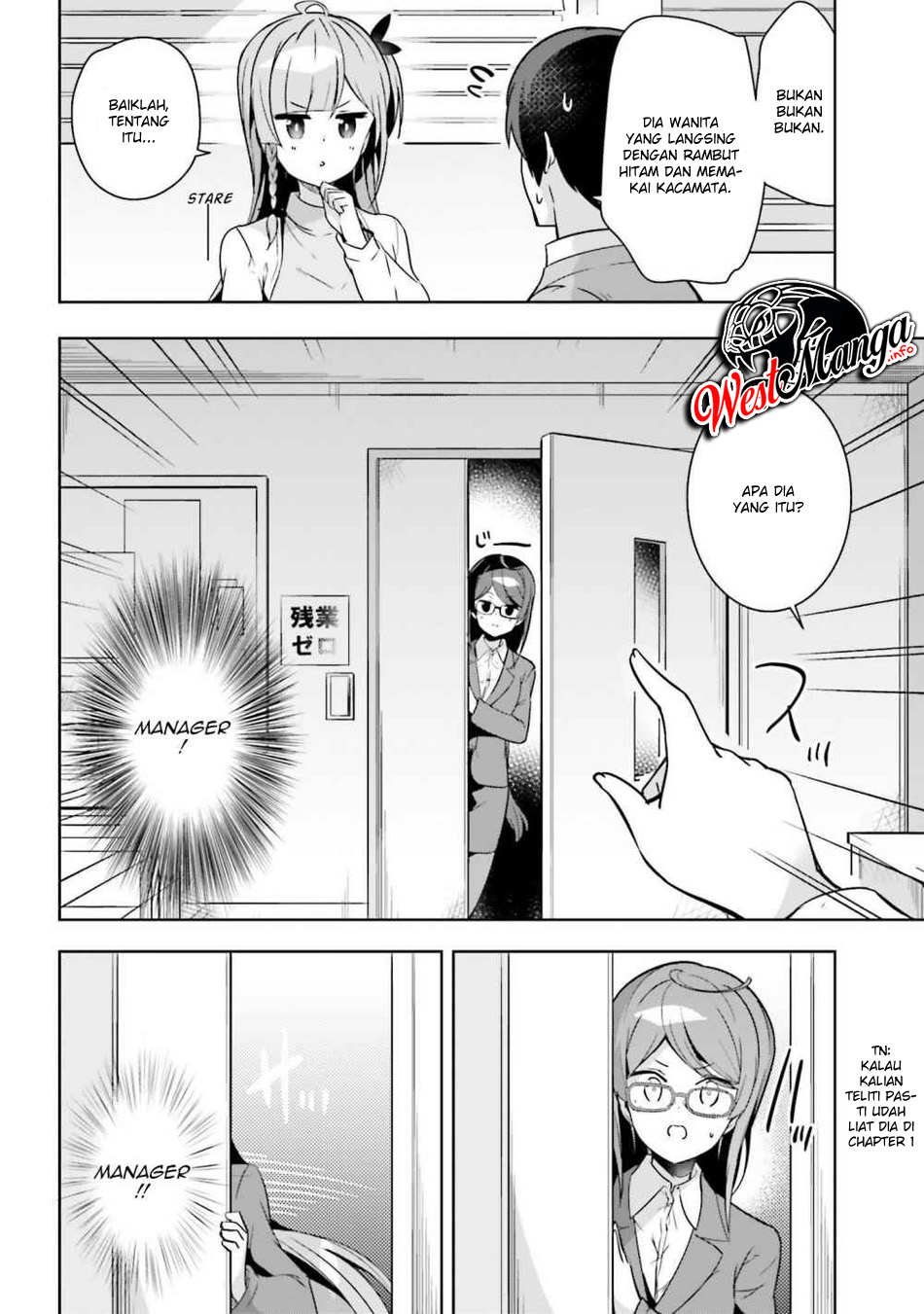 Senpai! Let's Have an Office Romance ♪ Chapter 6.1 Gambar 10