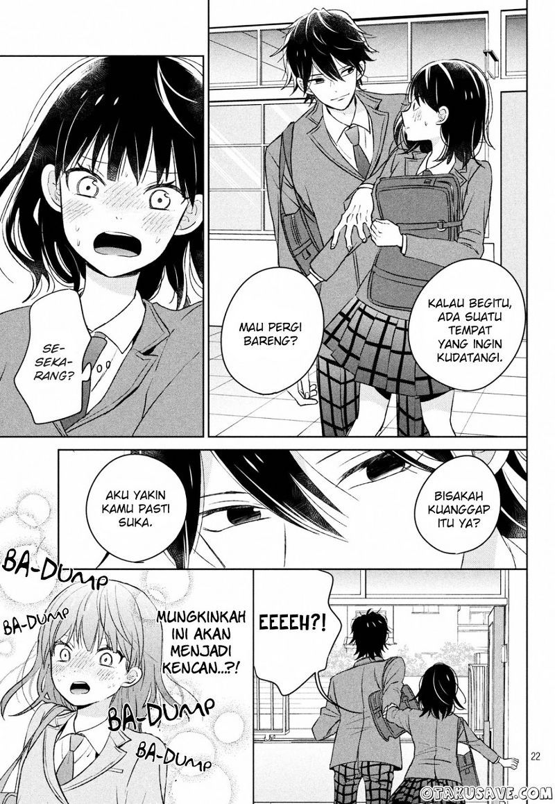 Chikyuu no Owari wa Koi no Hajimari Chapter 1 Gambar 22