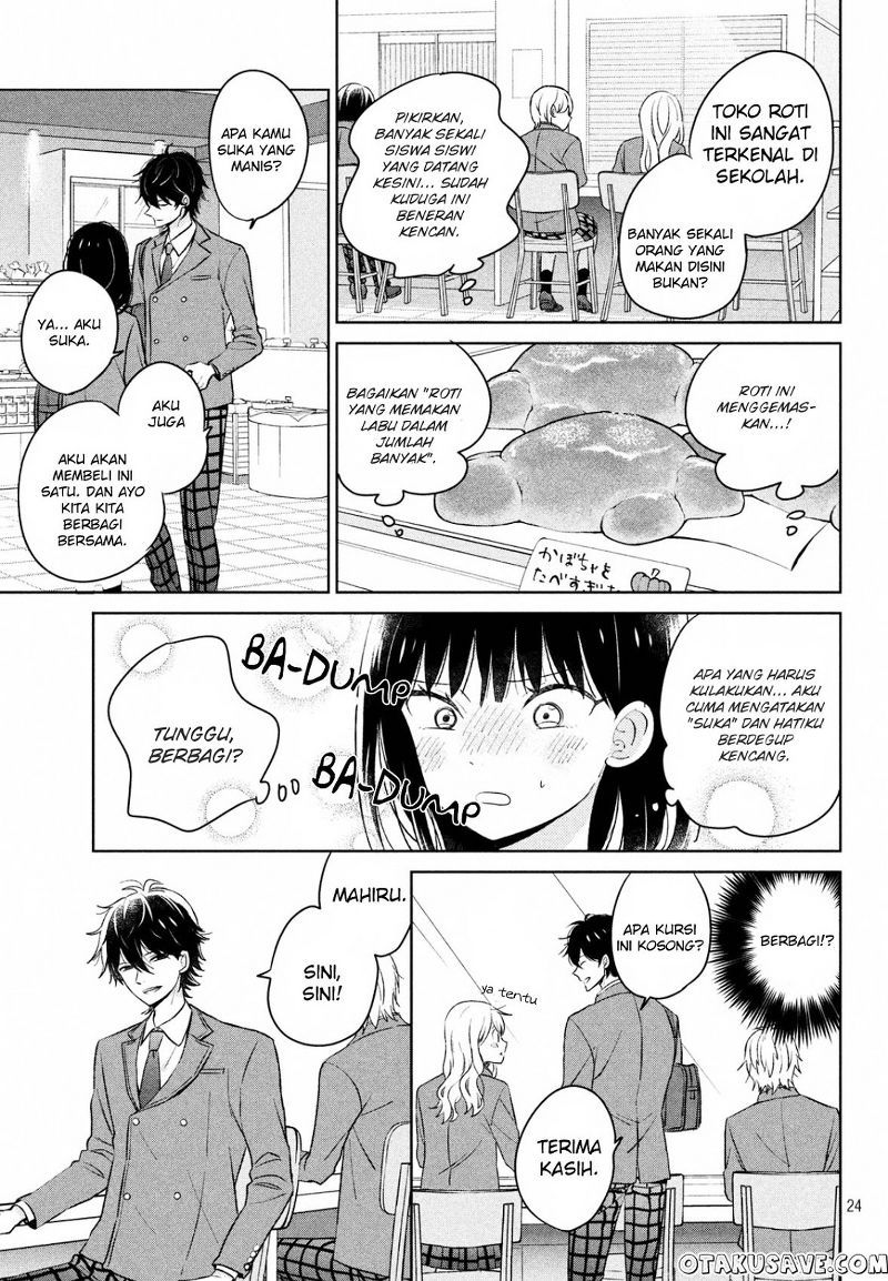 Chikyuu no Owari wa Koi no Hajimari Chapter 1 Gambar 24