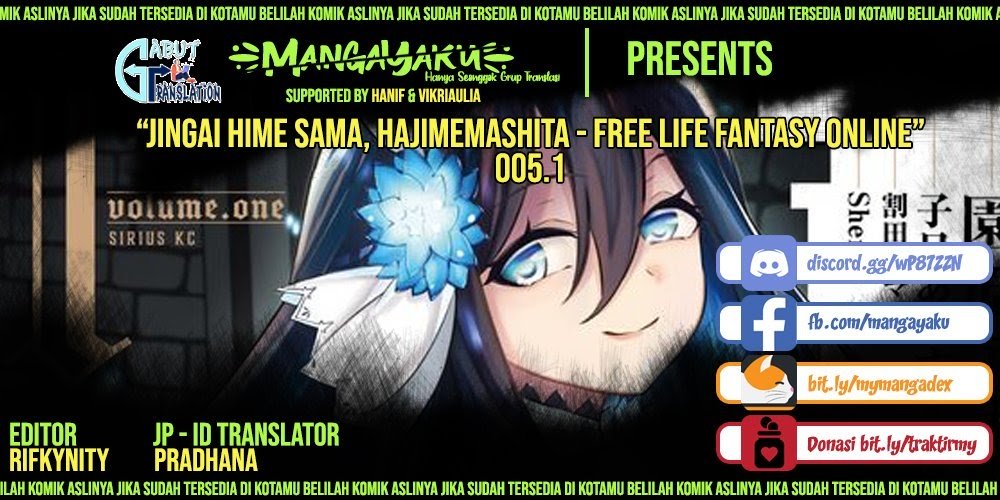 Baca Komik Jingai Hime Sama, Hajimemashita – Free Life Fantasy Chapter 5.1 Gambar 1