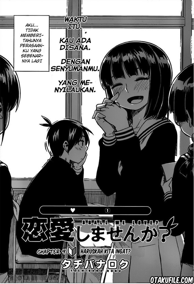 Renai Shimasen ka? Chapter 9 Gambar 4