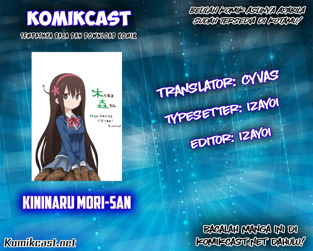 Baca Komik Kininaru Mori-san Chapter 1 Gambar 1