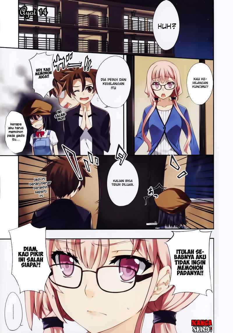 Baca Manga Kitsune no Akuma to Kuroi Grimoire Chapter 14 Gambar 2