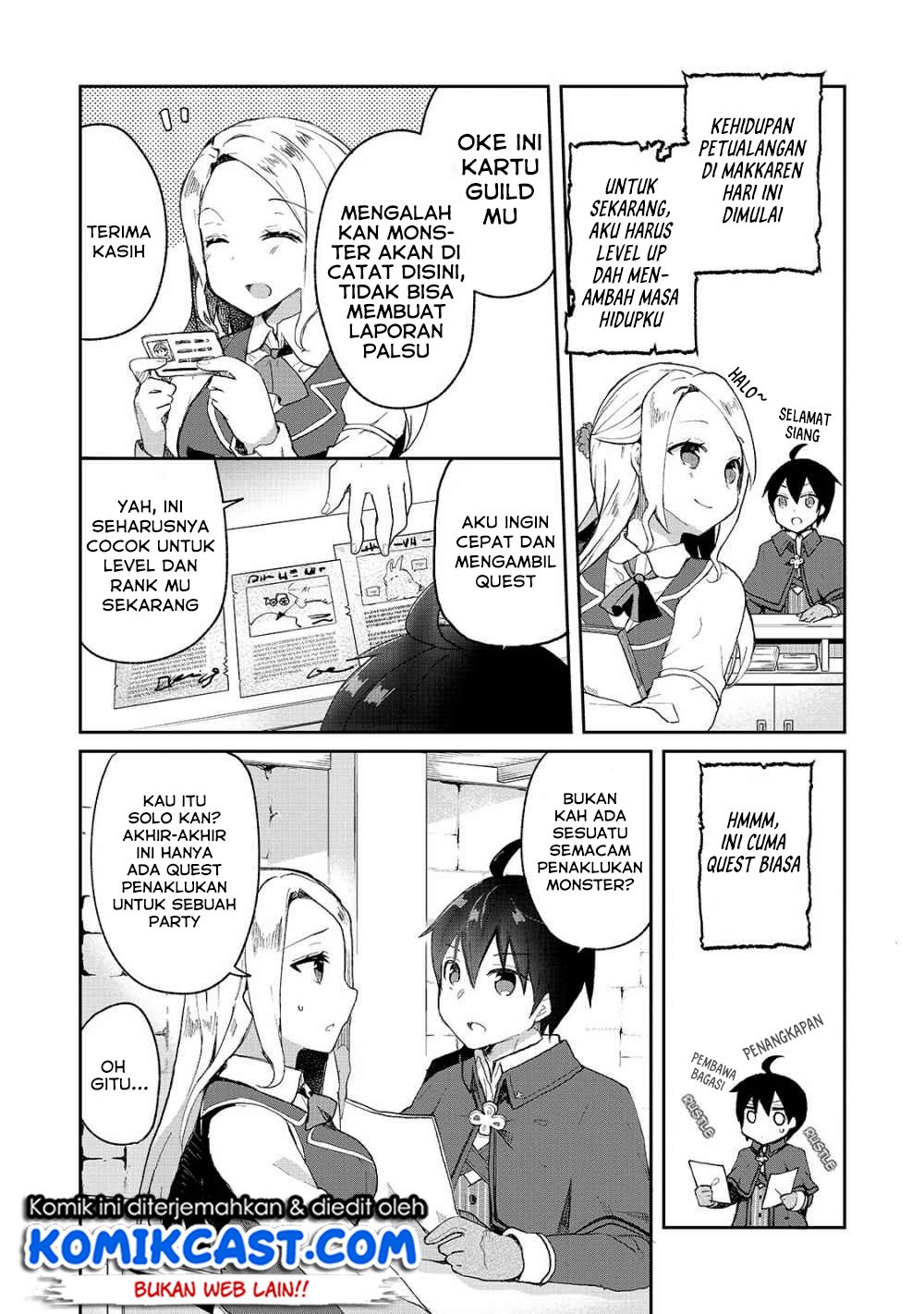 Shinja Zero no Megami-sama to Hajimeru Isekai Kouryaku Chapter 4 Gambar 16