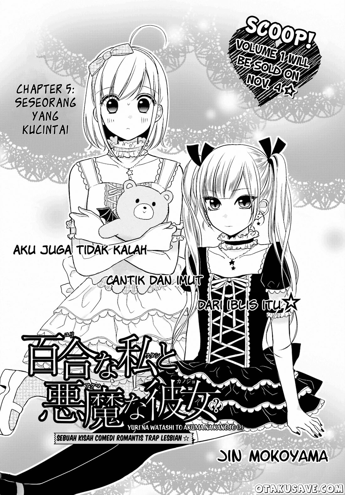 Baca Komik Yuri na Watashi to Akuma na Kanojo Chapter 5 Gambar 1