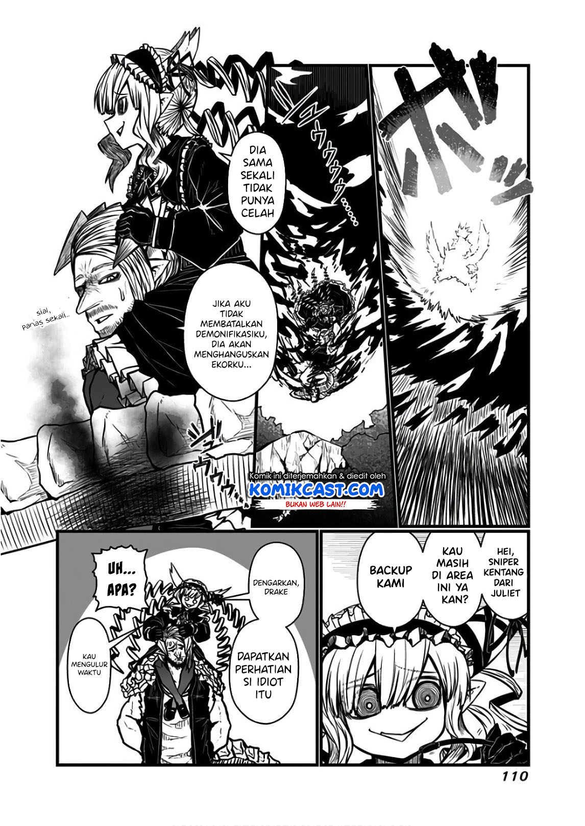 Musuko ga Kawaikute Shikataganai Mazoku no Hahaoya Chapter 113 Gambar 9