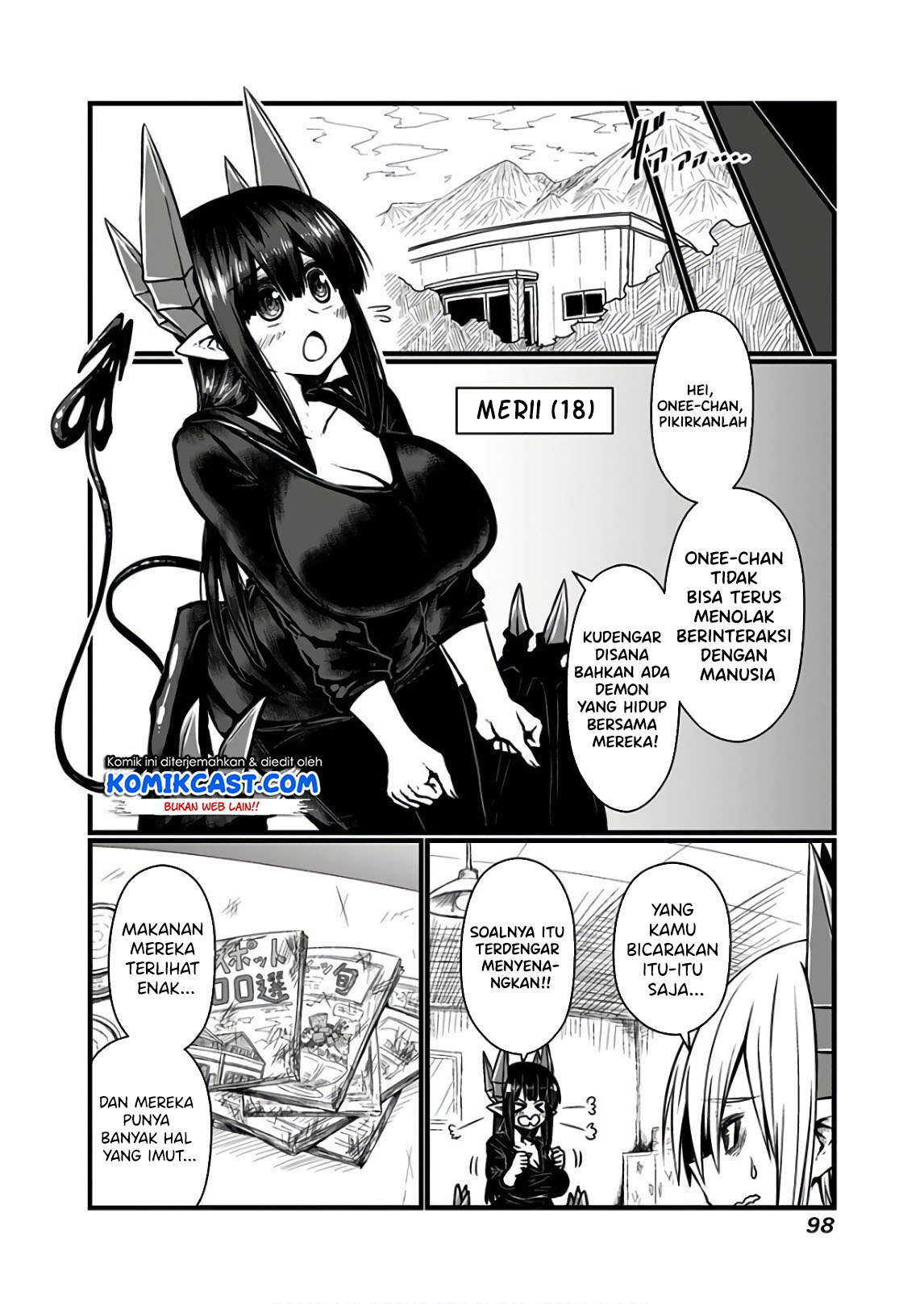 Musuko ga Kawaikute Shikataganai Mazoku no Hahaoya Chapter 112 Gambar 6