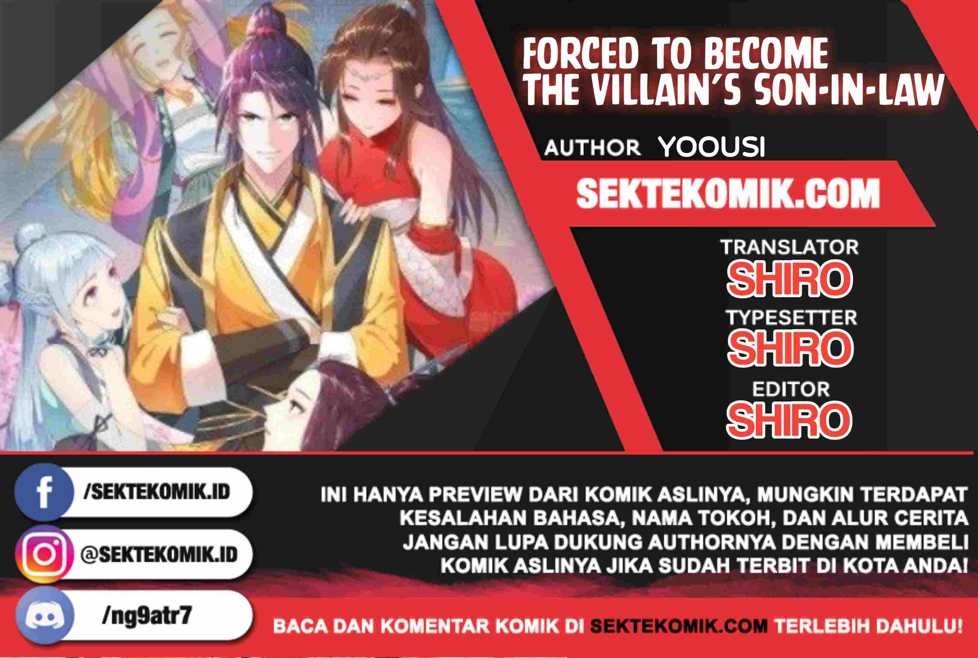 Baca Komik Forced To Become the Villain’s Son-in-law Chapter 18 Gambar 1
