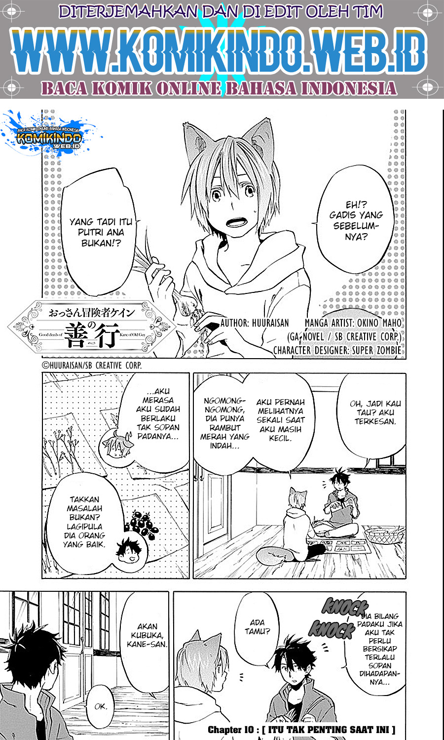 Baca Manga Good Deeds of Kane of Old Guy Chapter 10 Gambar 2