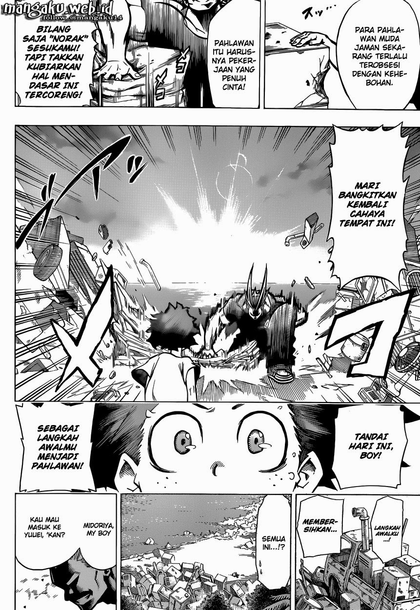 Boku no Hero Academia Chapter 2 Gambar 13