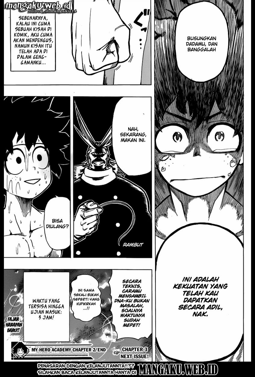 Boku no Hero Academia Chapter 2 Gambar 26