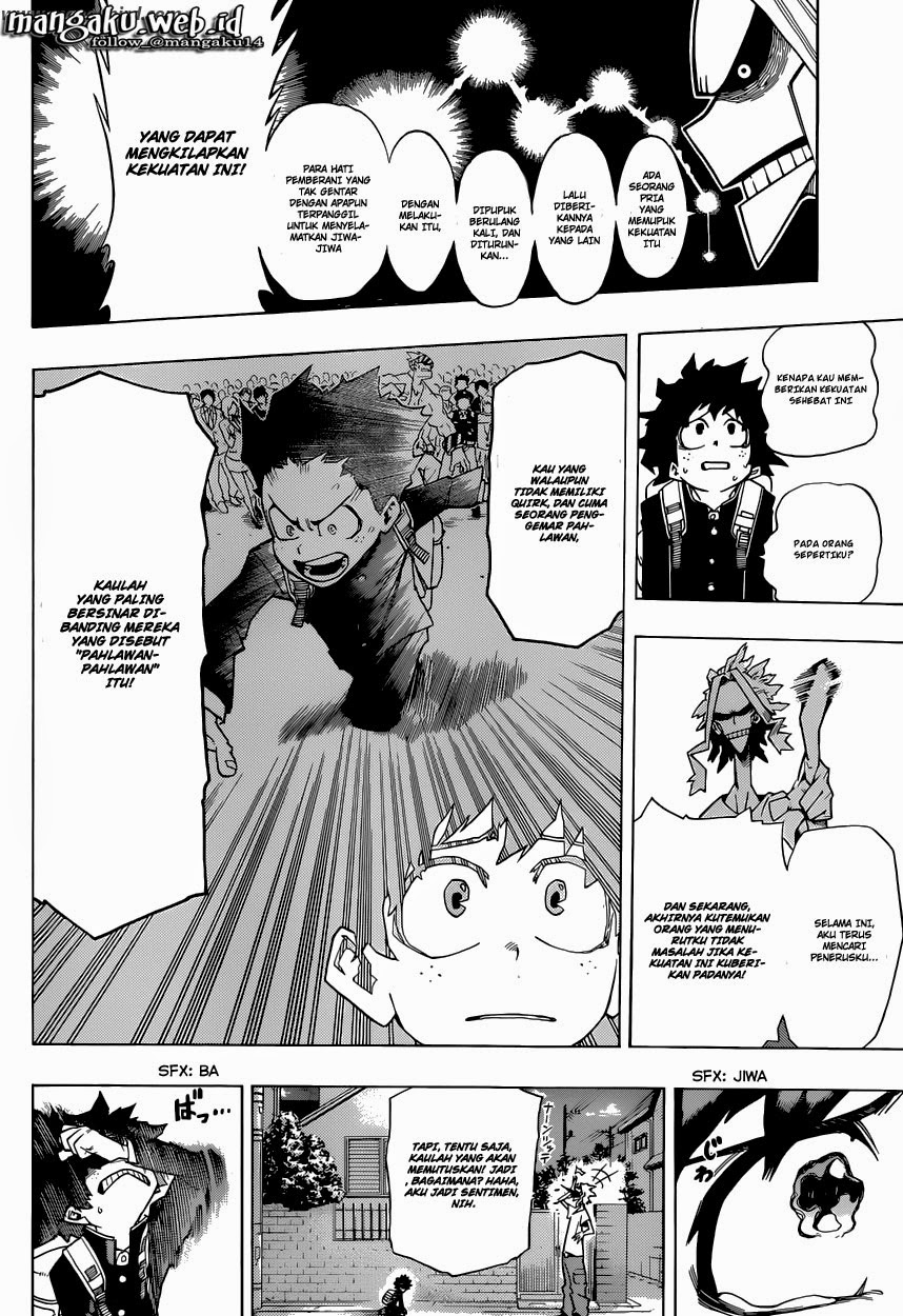 Boku no Hero Academia Chapter 2 Gambar 9