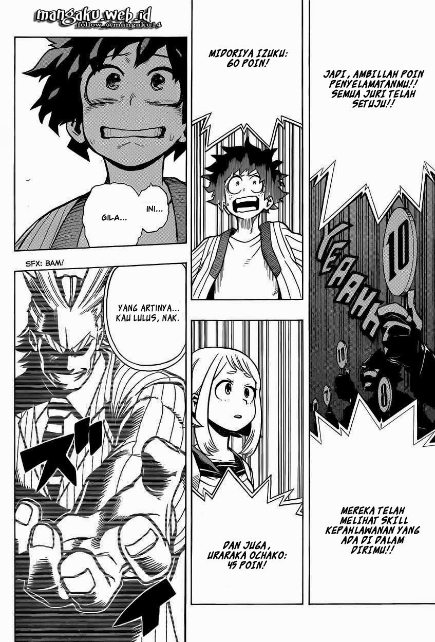 Boku no Hero Academia Chapter 4 Gambar 19