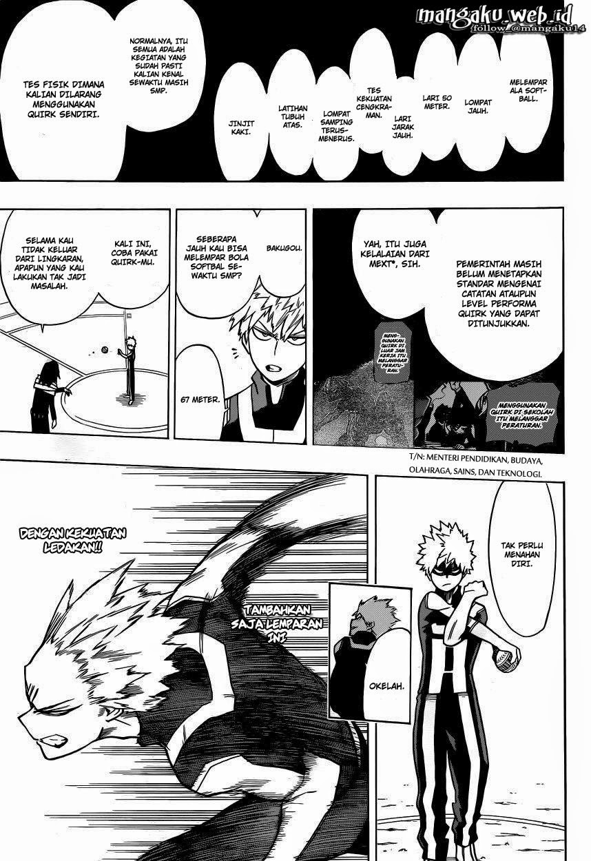 Boku no Hero Academia Chapter 5 Gambar 16