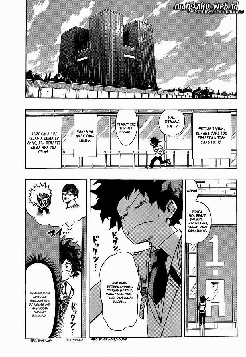 Boku no Hero Academia Chapter 5 Gambar 8