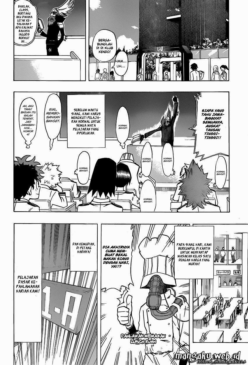 Boku no Hero Academia Chapter 7 Gambar 15