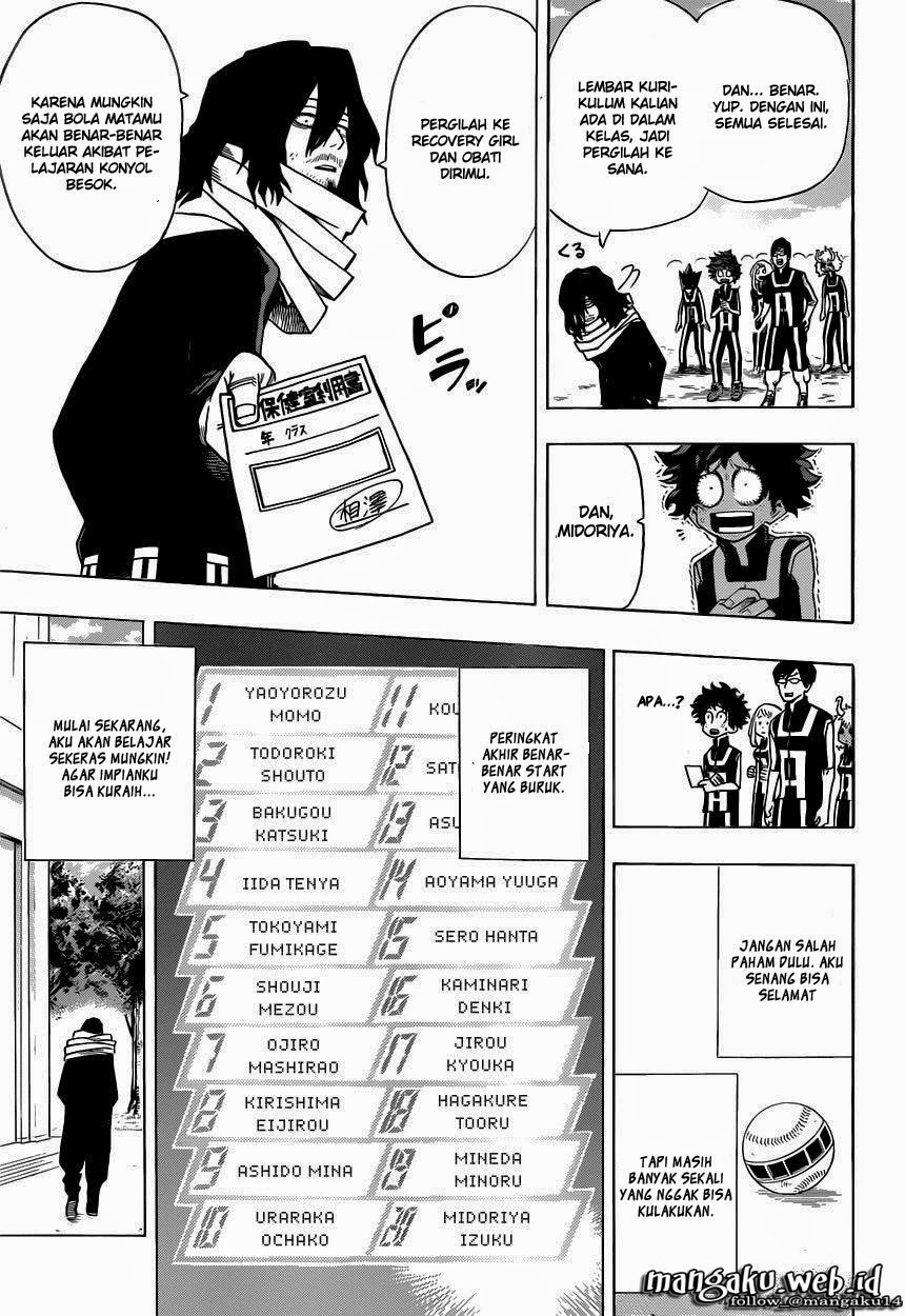 Boku no Hero Academia Chapter 7 Gambar 8