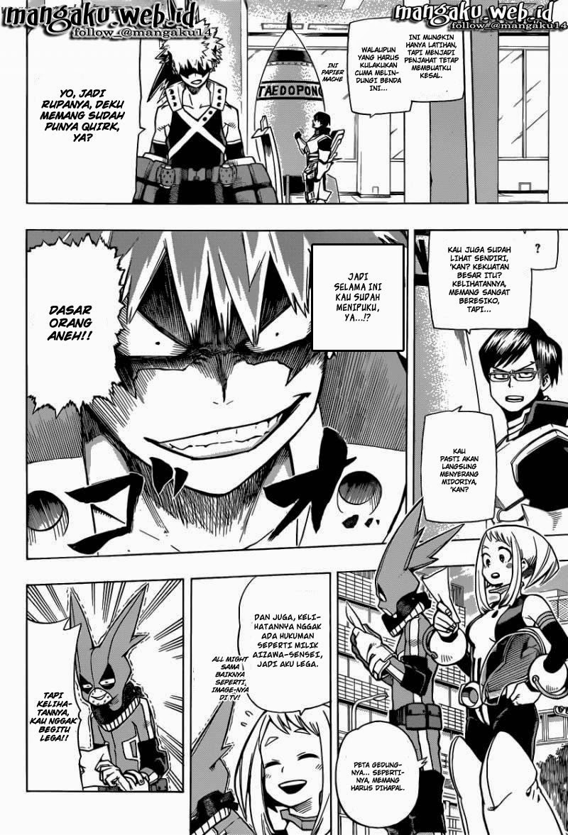 Boku no Hero Academia Chapter 8 Gambar 10