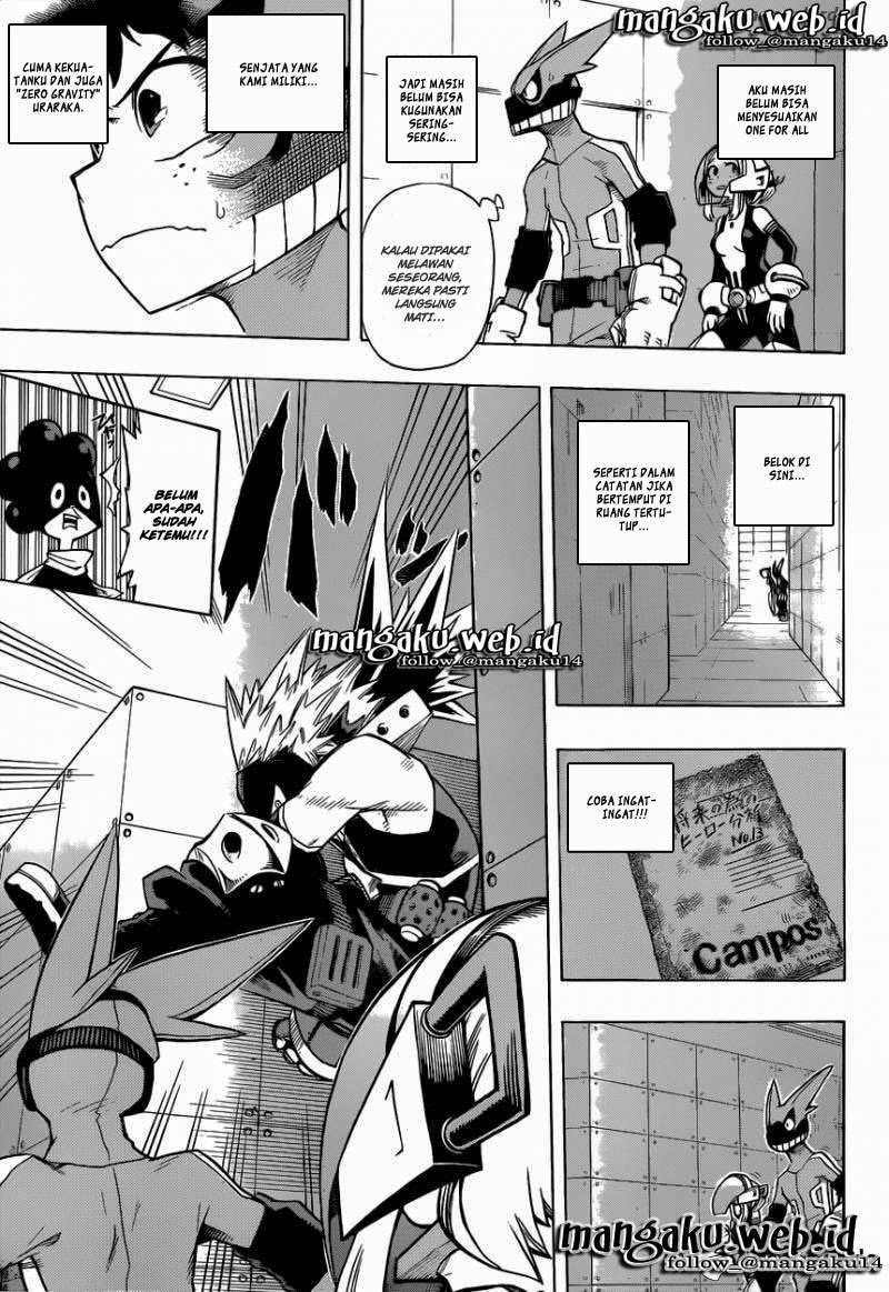 Boku no Hero Academia Chapter 8 Gambar 13