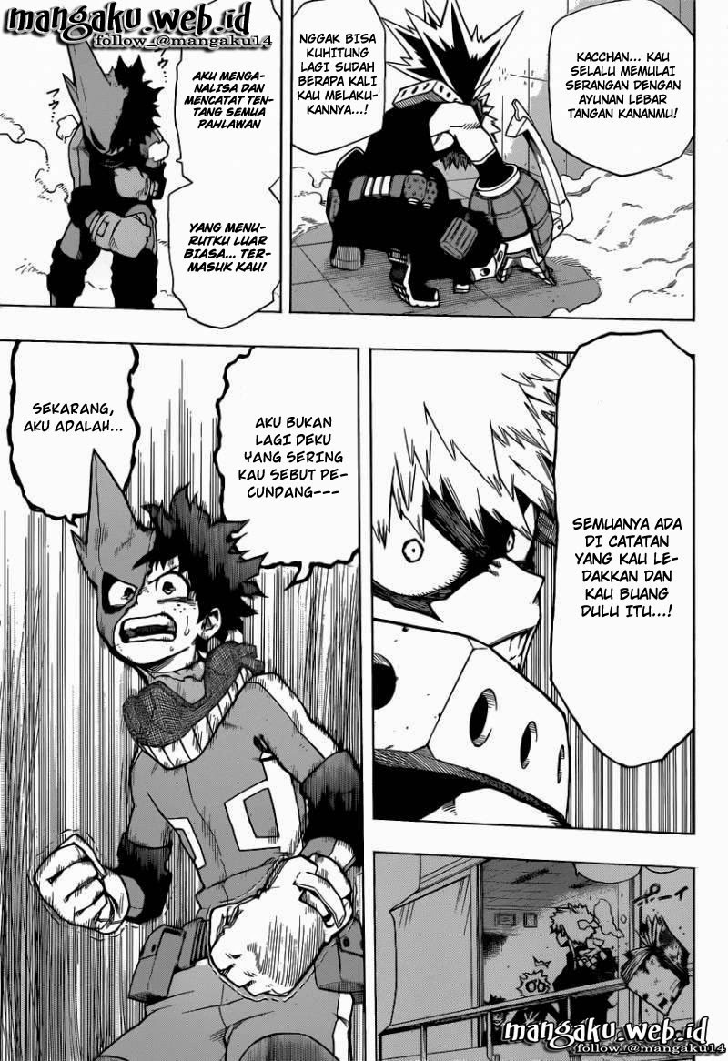 Boku no Hero Academia Chapter 8 Gambar 17