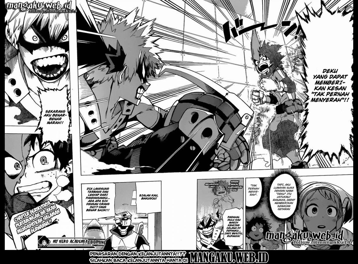 Boku no Hero Academia Chapter 8 Gambar 18