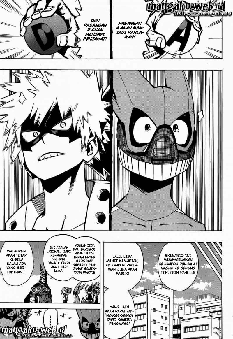 Boku no Hero Academia Chapter 8 Gambar 9